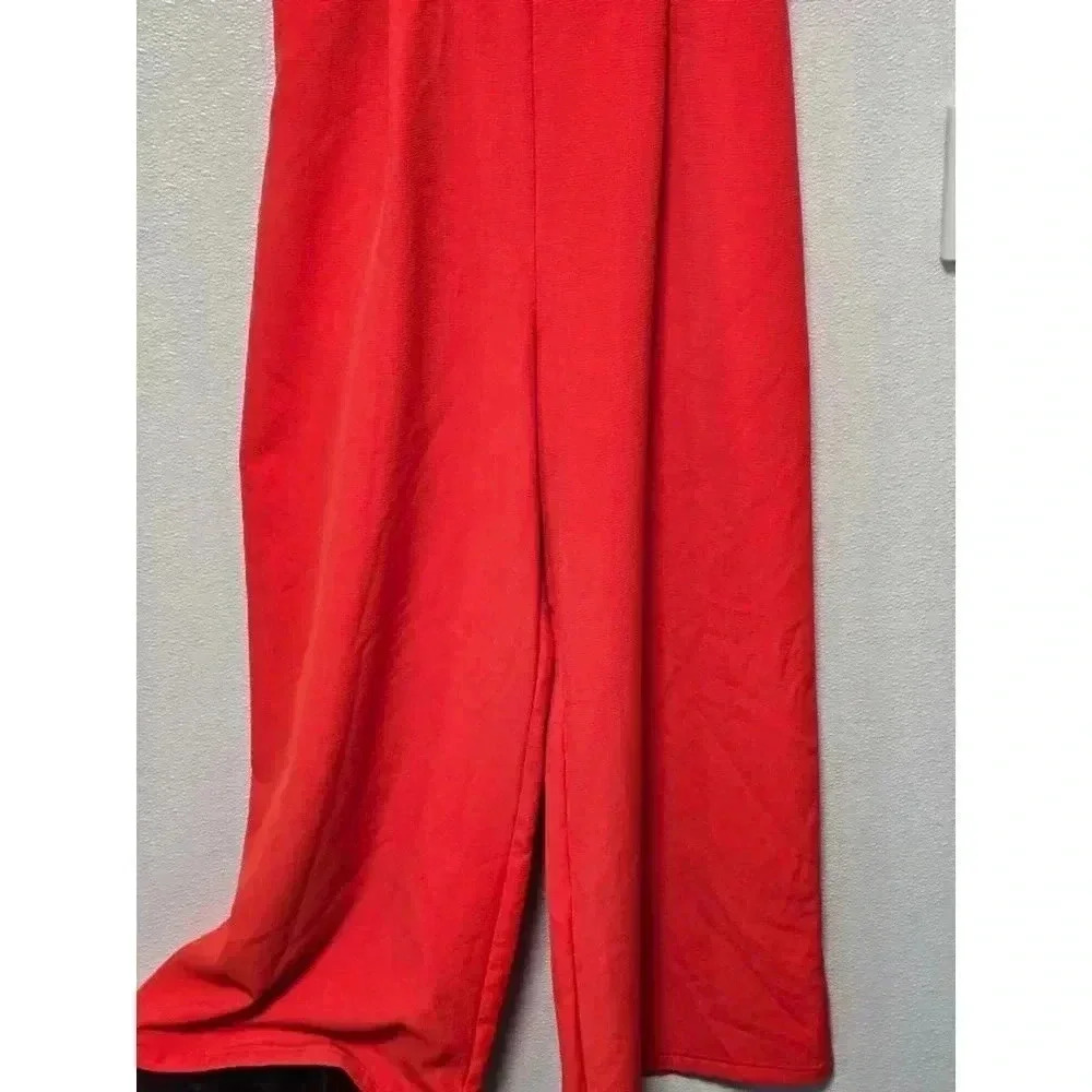 Women's Sugar+LiP2 Jumpsuit, L, orange - Picture 2 of 12